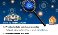 Ověření kvality pevného internetu