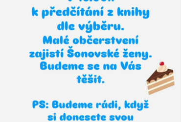 Předčítání z knihy