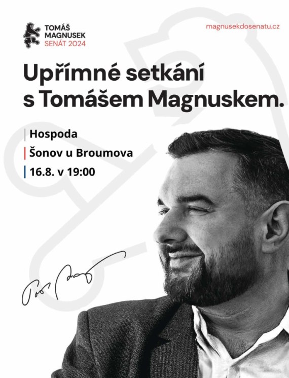 Upřímné setkání s Tomášem Magnuskem