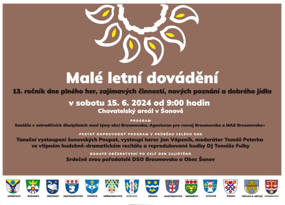 Malé letní dovádění