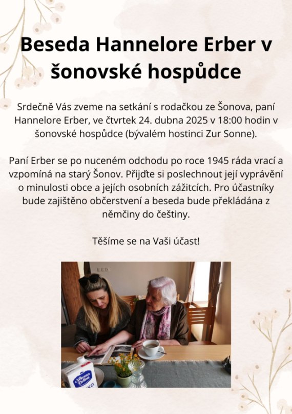 Beseda s Hannelore Erber