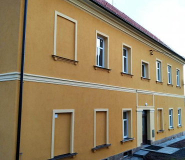 Oprava budovy OÚ Šonov a MŠ Šonov