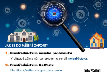 Ověření kvality pevného internetu
