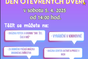 Den otevřených dveří v MŠ 